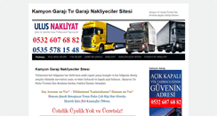 Desktop Screenshot of kamyongaraji.gen.tr